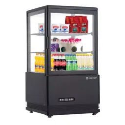 Trufrost Desk Top Tall Display Refrigerator 58 L Capacity R 134a Refrigerant, Baby Tower - Black-picture-5