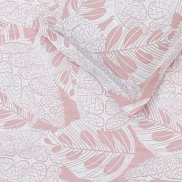 Monte Carlo Ryalking Peach Polyester Printed 135 GSM King Bedsheet with 2 x Pillow Covers image 5