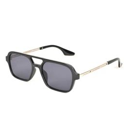 Voyage Black Wayfarer UV Protection Unisex Sunglasses-image-101