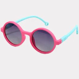 Little Surprise Box Sunglasses Aqua Blue Standard Round Sunglasses for Kids-picture-43