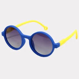 Little Surprise Box Sunglasses Aqua Blue Standard Round Sunglasses for Kids-picture-44