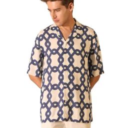 Selected Homme White Regular Fit Printed Shirt-image-52