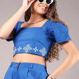 LIMEROAD Square Neck Cotton Crop Top-picture-38