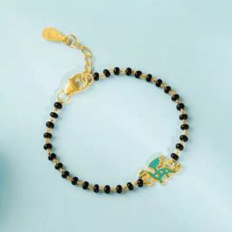 GIVA Golden Dragon Kid's Bracelet Rakhi-42