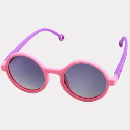 Little Surprise Box Sunglasses Aqua Blue Standard Round Sunglasses for Kids-picture-45