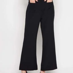 Madame Black Regular Fit Trousers-image-61