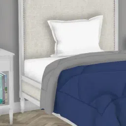 Bianca Carlson Navy & Grey 210 TC Comforter - Set of 1 image 4
