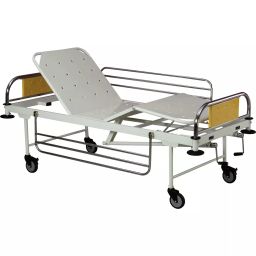 MEDITREES Fowler Bed 2 Functions 2250x1070x560 mm Stainless Steel Made Of CRCA Pipe, MT/MB-014-25