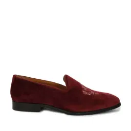 Louis Philippe Men's Maroon Casual Loafers-picture-5