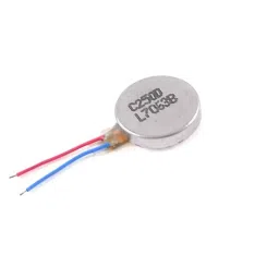 Invento ISC 1660-3 Series Coin Vibration Motor 1V to 6V 10x3mm Round Micro Vibration Motor image 1