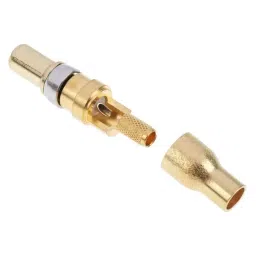 RS PRO Male Solder D-Sub Connector Coaxial Contact Gold over Nickel Coaxial, 3115694-12
