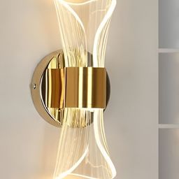 KINIS Transparent Acrylic Abstract Shaped Shaped Wall Lamp-25