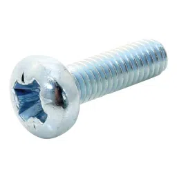 TR FASTENINGS PAN HEAD POZIDRIV SCREW, STEEL, N6-19, N6 0.500 PRST60 Z100 (Pack of 100 Pcs)-picture-48