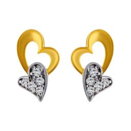 P.C. Chandra Jewellers 14 kt Gold Earrings-picture-3