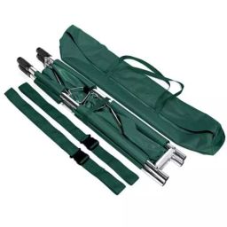 Wellsure Healthcare Stainless Steel Green 2 Fold Folding Stretcher WSH-1444-picture-29