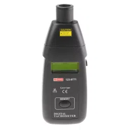 RS PRO Tachometer Best Accuracy ±0.05 % - , With RS Cal Laser LCD 99999rpm Model No 1857271-28