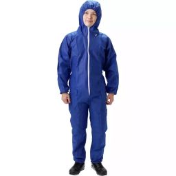 Monotaro Hooded Coverall Polypropylene Navy Blue M Size, 65814763 (Pack of 2 Piece)-18