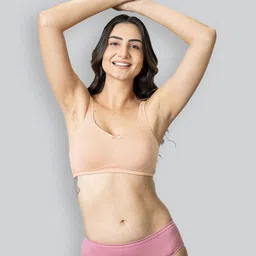 LYRA Cotton Spandex Full Coverage Secret Support Bra-picture-5