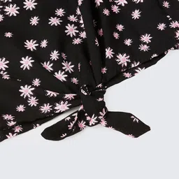 max Polka Dot Print Flutter Sleeve Top image 5