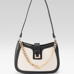Van Heusen Colourblocked Structured Shoulder Bag-5