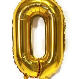 Bubble Trouble English Alphabet Letters Foil Letter Balloons for Party Decoration Letter O - Gold-17