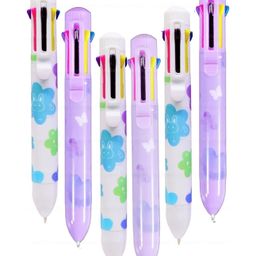 FunBlast 8 In 1 Ball Pen Set Pack of 6 -Multicolor-picture-6