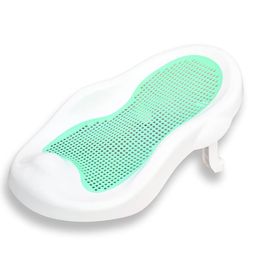 Safe-O-Kid Baby Bather with Silicone Mesh for New Born to Infants - Green-image-39
