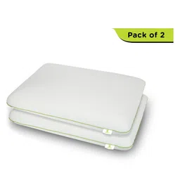 Cushows Memory Foam Contour Cervical Pillow For Relief From Neck Pain For Side Sleepers With  Standard  Size PACK OF 2 White-picture-9
