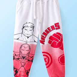 Babyhug Marvel Single Jersey Knit Full Length Lounge Pant with Avenger Print - Multicolour-image-93