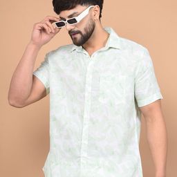 Crimsoune Club Men Premium Slim Fit Opaque Printed Casual Shirt-image-89