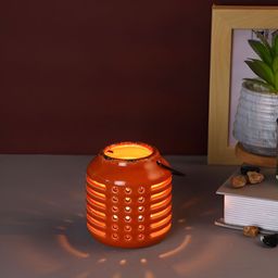 TAYHAA Red & Black Candle Holder-14