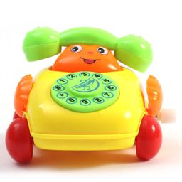 kiddybuddy KV Impex Key Operated Wind up Telephone Toy (Color May Vary) image 4