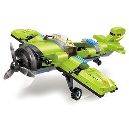YAMAMA Building Blocks 3 in1 Propeller Airplane Bricks Block Set With Detailed Guidebook Learning And Educational Toy Play Fun And Educational Toys For Kids 178 Pcs  Multicolor image 4
