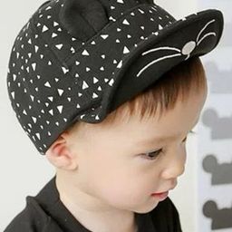 Ziory Unisex Kids Printed Baseball Cap image 2