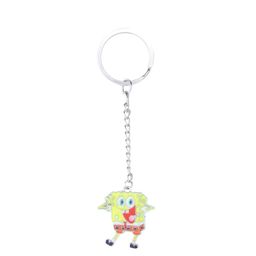 Arendelle Metal Sponge Bob Keychain-39