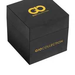 GIO COLLECTION Women Silver-Toned & Black Analogue Watch-image-45