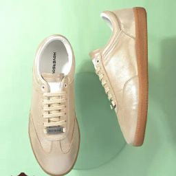 HOVERSOUL x Nico Nerini Women's AUREA Camel Brown Sneakers-picture-37