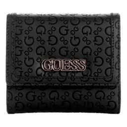 Guess Zakaria Black Logo Tri-Fold Wallet-picture-22