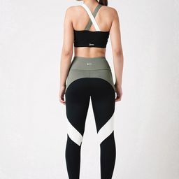 BODD ACTIVE Colourblocked Removable Padding Workout Bra With All Day Comfort image 4