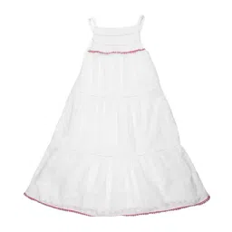 Mothercare Kids White Embroidered Dress-image-40
