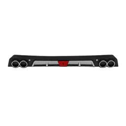 Auto Pearl Bumper Diffuser Reflector ABS Rear Compatible For Maruti Suzuki Baleno 2018, Diffuser_Baleno2018_Rear-97