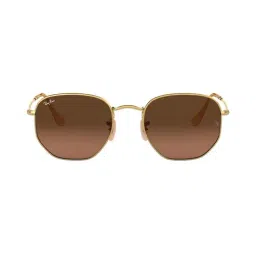 Ray-Ban 0RB3548N Dark Brown Anti-Reflective Beveled Sunglasses - 51 mm-36