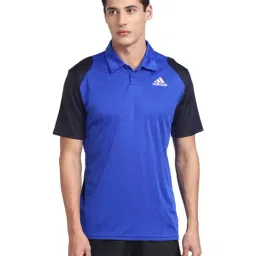 adidas Blue Polo T-Shirt-picture-7