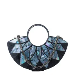 NR by Nidhi Rathi Black Metal Clutch-15