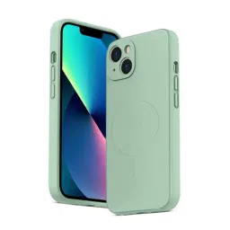 GRIPP RubLite Mag-Safe Slim Fit Case for iPhone 13 (Green)-76