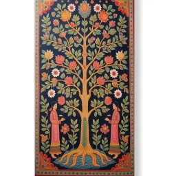Nestroots Tree of Life Canvas Tapestries Stretch Canvas Frame Wall Painting - Set of 2 image 2
