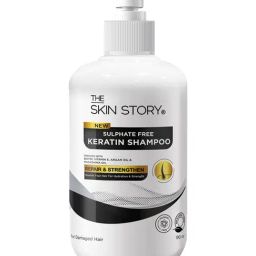 The Skin Story Argan Oil & Vitamin E Sulphate Free Keratin Shampoo - 190 ml-4