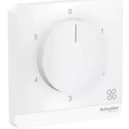 Schneider AvatarOn 5 Steps 360 Degree Fan Regulator White E8331FR350_WE_G8-47