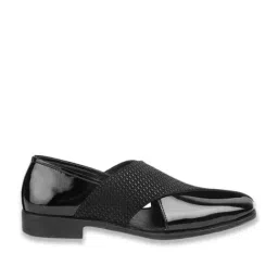 Metro Men's Black Slip-On Shoes-picture-47