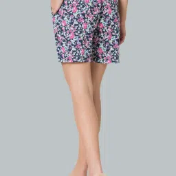 Van Heusen Navy Printed Shorts image 2